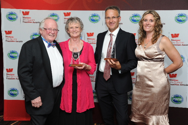 Business Services Franchisees of the Year Bruce and Sara Mildon (right) with Paramount founders Galvin and Suzanne Bartlett Business Services Franchisees of the Year Bruce and Sara Mildon (right) with Paramount founders Galvin and Suzanne Bartlett